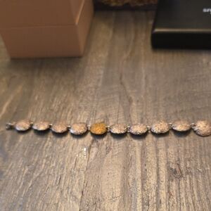 Value 400$ Gold & Silver Disc Bracelet